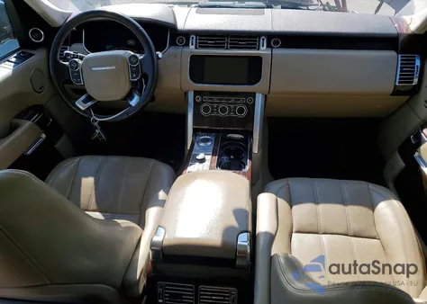 2016 Land Rover Range Rover Hse z USA, uszkodzony, nr VIN SALGS2PF9GA318369